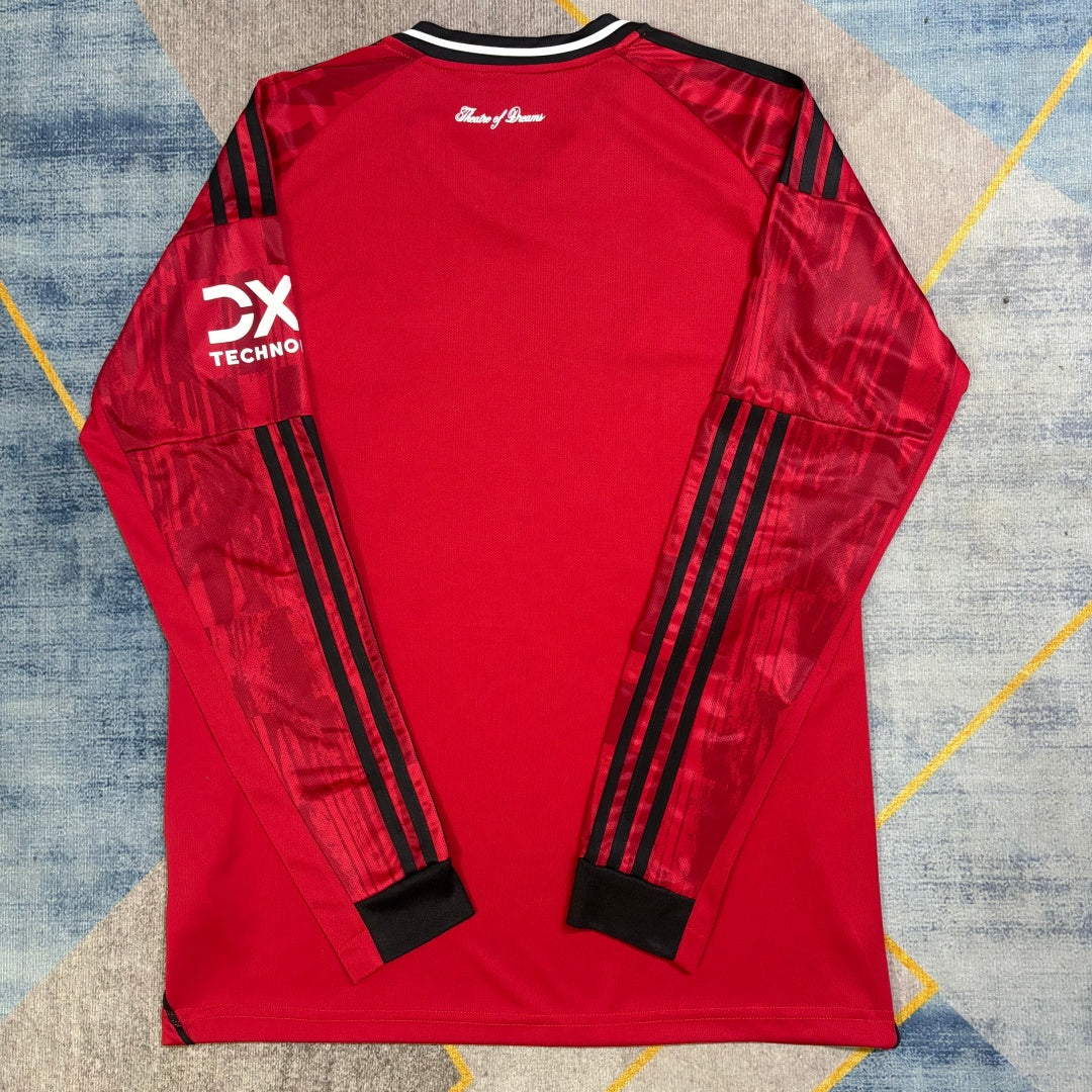 Maillot 25/26 Manchester United Domicile Manches Longues