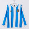 1986 Maillot Argentine Domicile Rétro Manches Longues