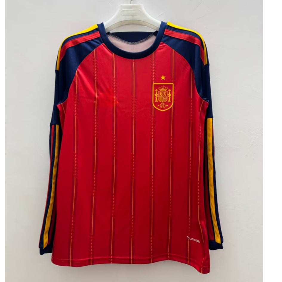 Maillot 25/26 Espagne Domicile Manches Longues