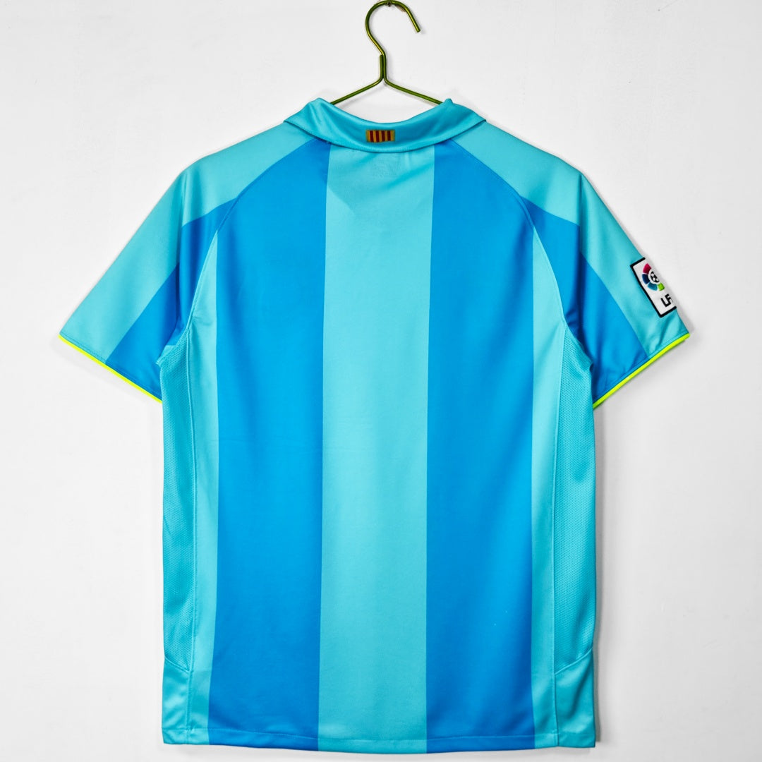 2007-2008 Maillot Barcelone Extérieur Rétro