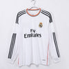 2013-2014 Maillot Retro Real Madrid Domicile Manches Longues