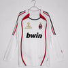 2006 2007 Maillot AC Milan Extérieur Rétro Manches Longues