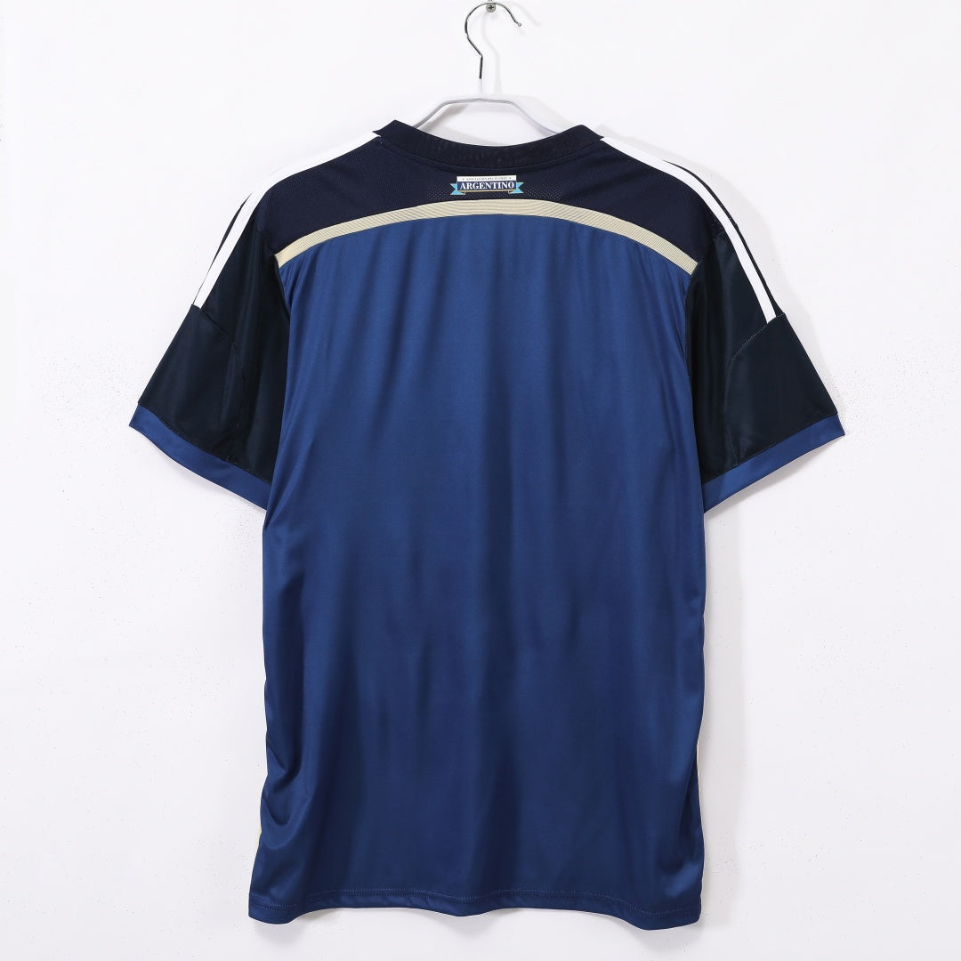 2014 Maillot Argentine Extérieur Retro