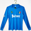 1987-1988 Maillot Retro Naples Domicile Manches Longues