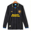 1993-1994 Manchester United Extérieur maillot Retro Manches Longues