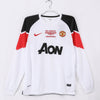 2010-2011 Manchester United Extérieur maillot Retro Manches Longues