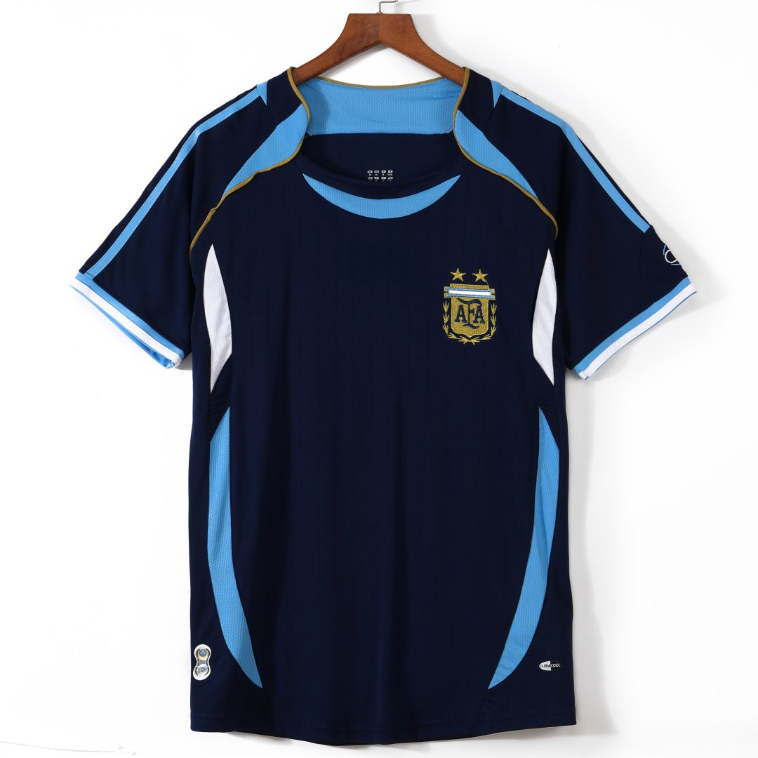 2006 Maillot Argentine Extérieur Retro