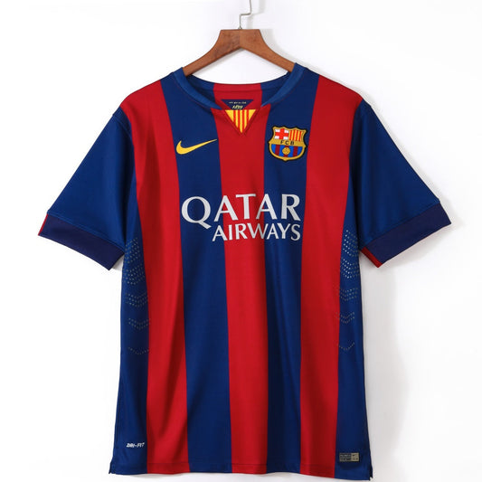 2014-2015 Maillot Barcelone Domicile Rétro