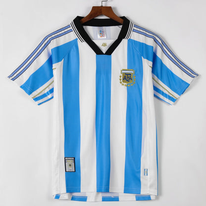 1998-1999 Maillot Argentine Domicile Retro