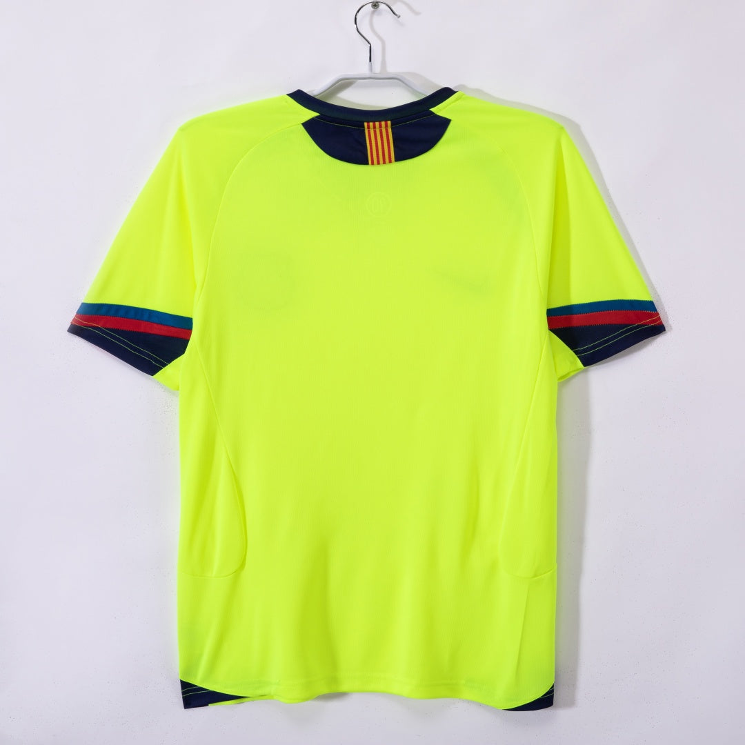 2005-2006 Maillot Barcelone Extérieur Rétro