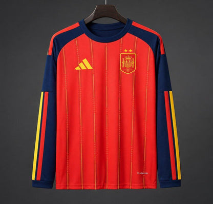 Maillot 25/26 Espagne Domicile Manches Longues