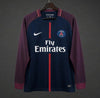 2017-2018 Maillot  PSG Domicile Retro Manches Longues