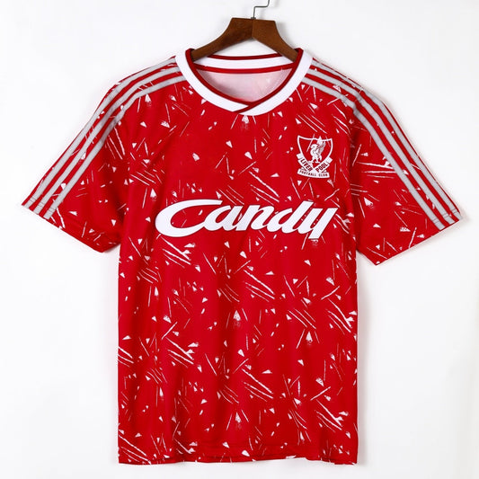 1989-1991 Maillot Liverpool  Domicile  Retro