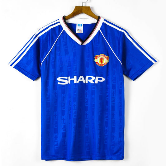 1988-1990 Maillot Manchester United Third Retro