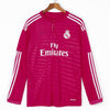 2014-2015 Maillot Retro Real Madrid Extérieur Manches Longues