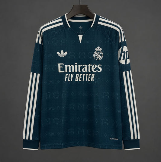 Maillot 26/27 Real Madrid Extérieur  Manches Longues