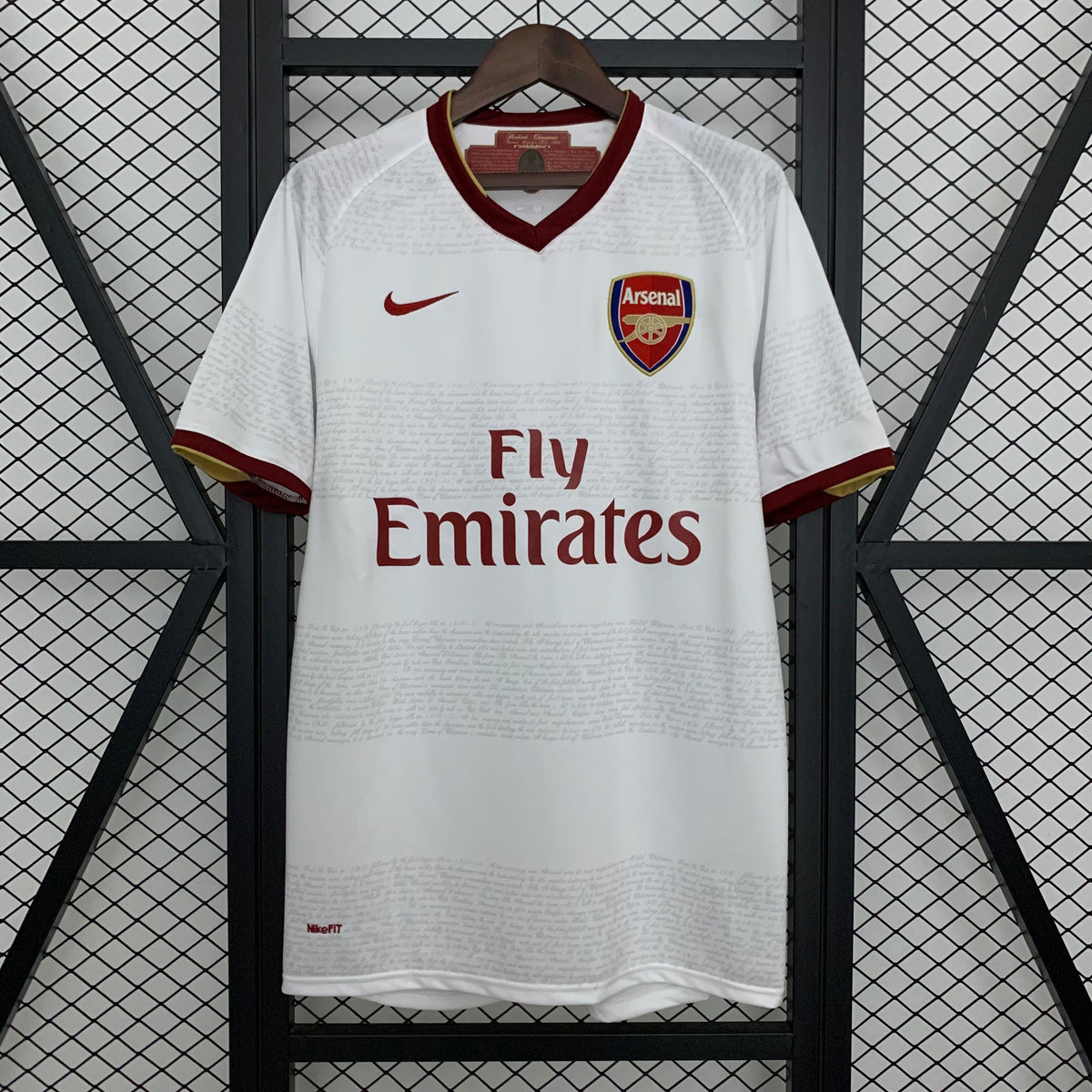 Maillot 07/08 Arsenal Extérieur Rétro
