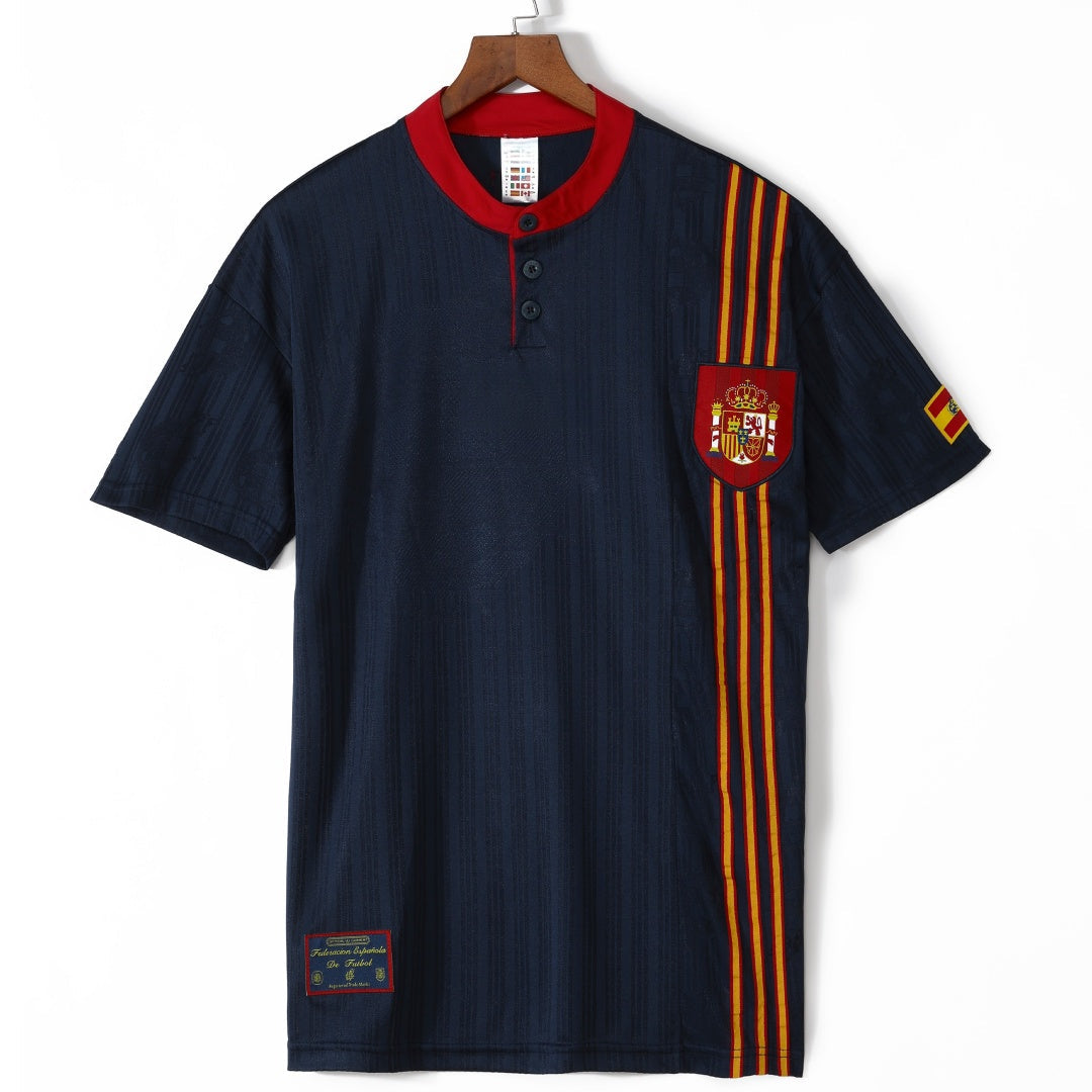 1996 Maillot Espagne Extérieur   Retro