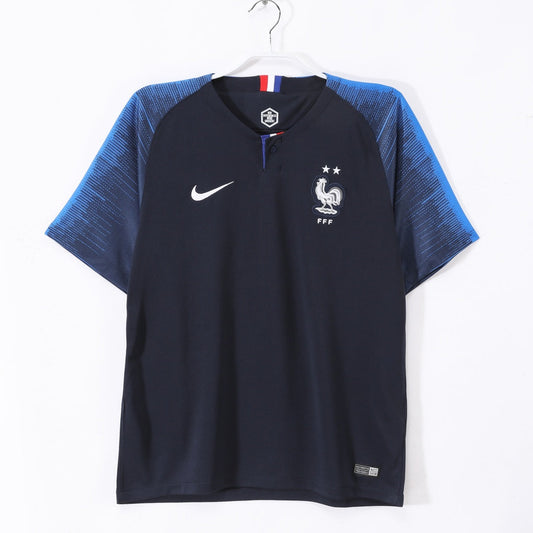 2018 Maillot Retro France Domicile